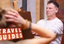 The Guides awkwardly attempt life drawing | Travel Guides 2019