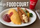 Amazing Omelette Rice & Tonkatsu Lunch at Tokyo FOOD COURT | Odaiba Japan