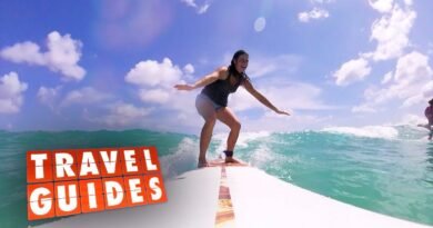The Guides hilarious attempt at surfing | Travel Guides 2019