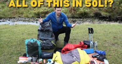 How to pack a 50L Backpack for Wild Camping