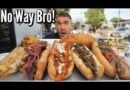 TEXAS SIZED CHEESESTEAK CHALLENGE | Dallas Texas | Man Vs Food