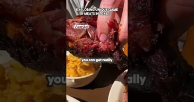 Wild Game Texas Style BBQ Delicious Game meats