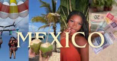 Mexico travel vlog | all-inclusive resort, parasailing, exploring, sunset boat, dinner dates + more!