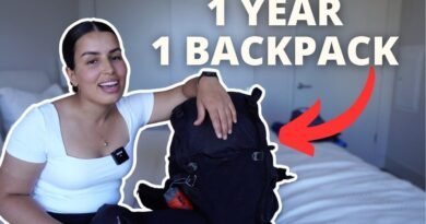 WHAT TO PACK FOR * ONE YEAR * OF SOLO TRAVEL (CARRY ON ONLY)