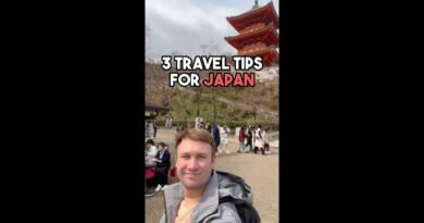 3 Travel Tips for Japan
