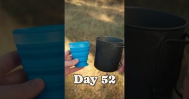 Day 52 of ultralight backpacking tips