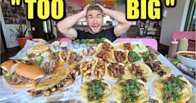 THE BIGGEST MEXICAN FOOD CHALLENGE IN TEXAS | Tacos, Tortas | Mexican Street Food Challenge