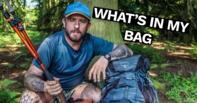 My Lightweight backpacking kit for the Skye Trail in Scotland