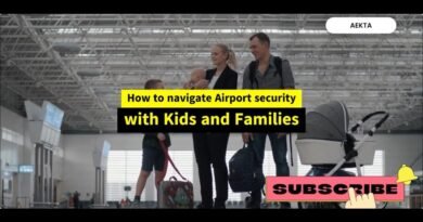 Spring Break Travel Hacks: Airport Security with Kids! #vlog  #trend  #explore #travel #travelhacks