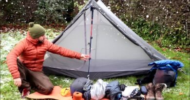 Everything I Need For Multi Day Winter Camping – Lightwight Backpacking Gear For Winter