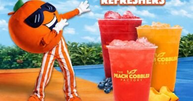 The Peach Cobbler Factory Introduces New Nationwide “PCF Refreshers” Beverage Line