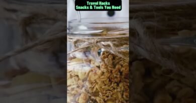Travel Hacks: Snacks & Tools You Need