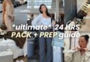 ultimate *PACK + PREP* guide for vacation | travel essentials, glow up, packing tips + more!