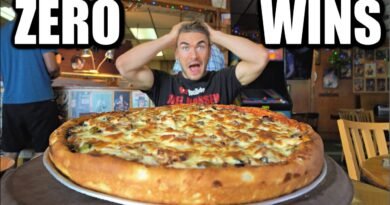 IMPOSSIBLE “SUPER SAVAGE” DEEP DISH PIZZA CHALLENGE | Austin Texas