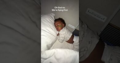 Flying First Class #firstclass #travel #baby