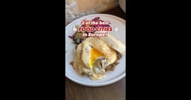 Best food cities in Europe