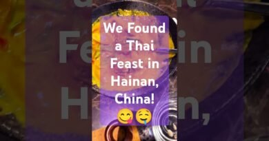 We Found Amazing Thai Food in Hainan, China!