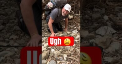 Adventure Backpacking Trip Had Me Crawling On Rocks