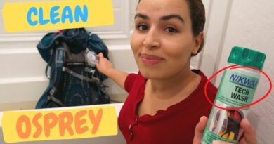 How to clean an Osprey Backpack? Hiking gear maintenance is important!!