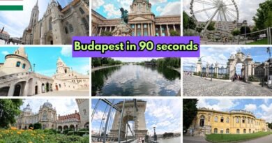 Budapest in 90 seconds | Ravi Travel Vlogs
