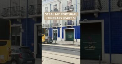 How to Spend a Week in Portugal on a Solo Trip! (part 5)
