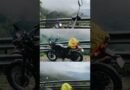 Himalayan | Rain | Mountains       #motivation #bike #rider #solo #travel  #shorts
