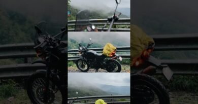 Himalayan | Rain | Mountains       #motivation #bike #rider #solo #travel  #shorts