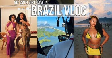 BRAZIL TRAVEL VLOG | HELICOPTER RIDE, FINDING THE BEST BEACH IN RIO, SIGHTSEEING + MORE!