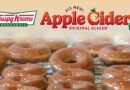 Krispy Kreme Sweetens Season with NEW Apple Cider Original Glazed Doughnut and Fall & Football Dozen