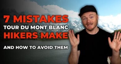 AVOID THESE MISTAKES!! Hiking the TMB | Backpacking Tips | Beginner mistakes Tour du Mont Blanc