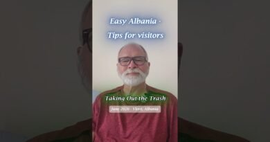 Easy Albania – Taking out the trash in Albania #traveltips Travel Vlog