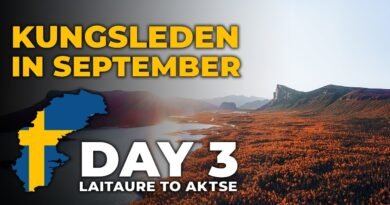 HIKING KUNGSLEDEN IN SEPTEMBER | Wild Camping Laitaure – Aktse | backpacking Sweden Lapland in fall