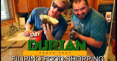 Durian Taste Test || Filipino Food Market Shopping  California