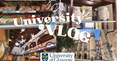 showing around the university of glasgow | scotland VLOG