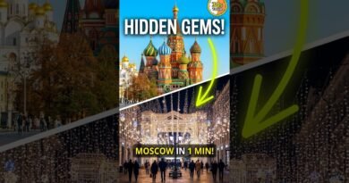 Moscow’s Hidden Gems in 1 Minute #moscow #travel